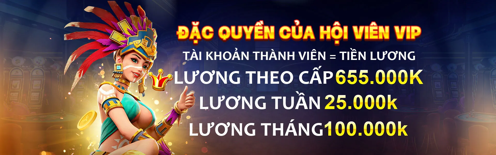 Hình ảnh chính vin55 với thông báo Jackpot lớn